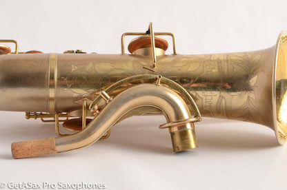 Buescher True Tone Series IV Tenor Saxophone Original Gold Plate Good Pads 212844