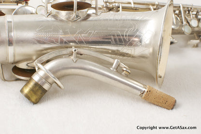 Buescher Silver New Aristocrat Alto Saxophone 263xxx