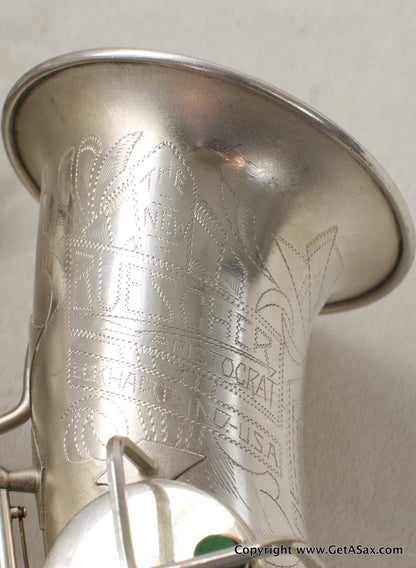 Buescher Silver New Aristocrat Alto Saxophone 263xxx