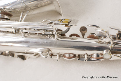 Buescher Silver Top Hat and Cane Alto Saxophone