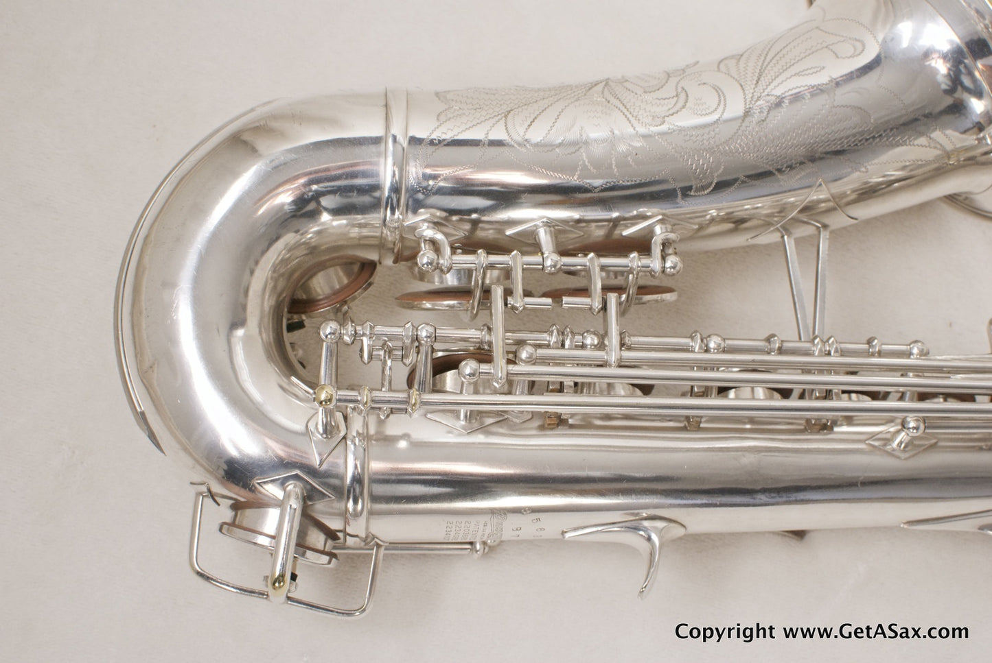 Buescher Silver Top Hat and Cane Alto Saxophone