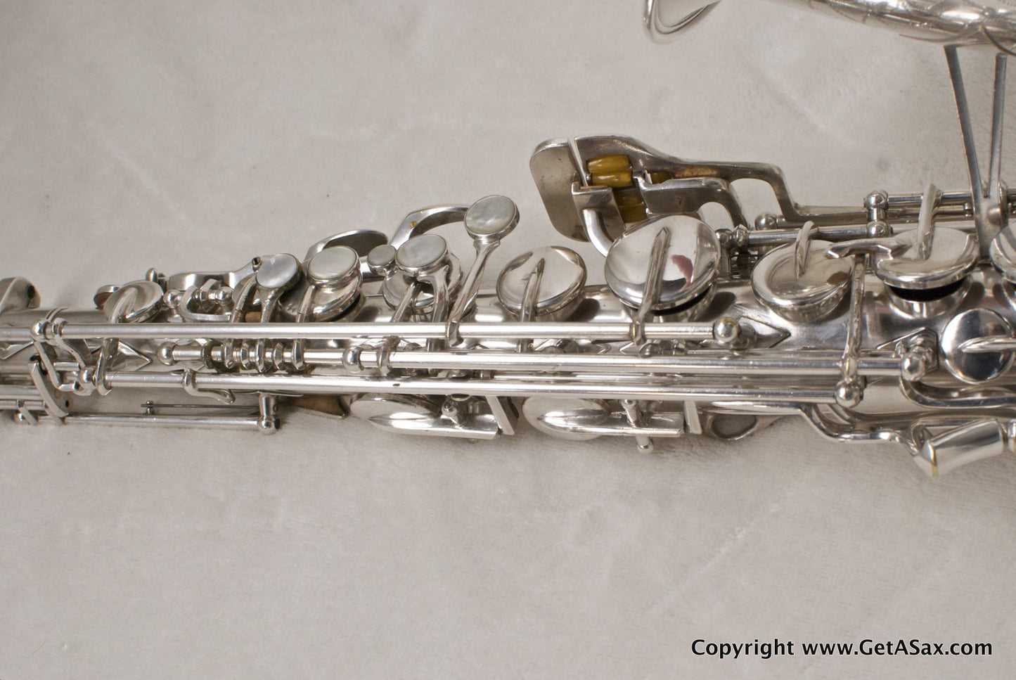 Buescher Silver Top Hat and Cane Alto Saxophone