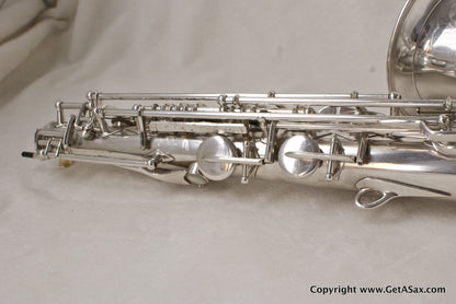 Buescher Silver Top Hat and Cane Alto Saxophone