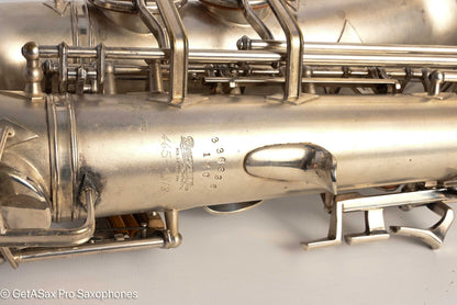 Buescher Aristocrat 140 Alto Excellent Condition Original Silver 336336