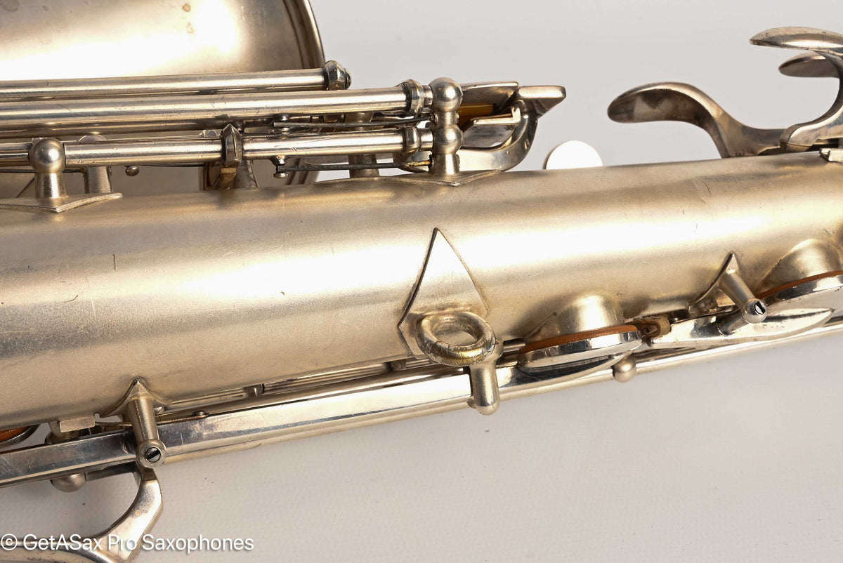 Buescher Aristocrat 140 Alto Excellent Condition Original Silver 336336