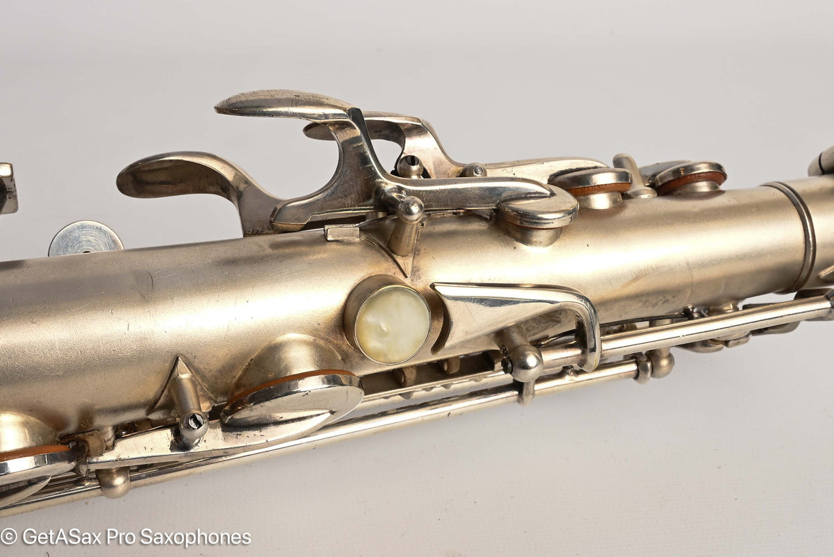 Buescher Aristocrat 140 Alto Excellent Condition Original Silver 336336