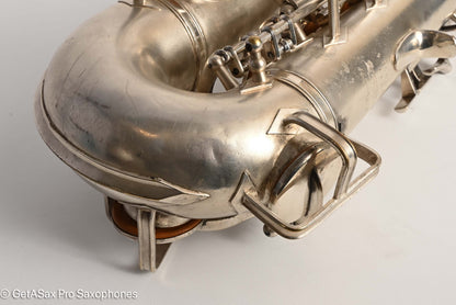 Buescher Aristocrat 140 Alto Excellent Condition Original Silver 336336