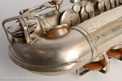 Buescher Aristocrat 140 Alto Excellent Condition Original Silver 336336