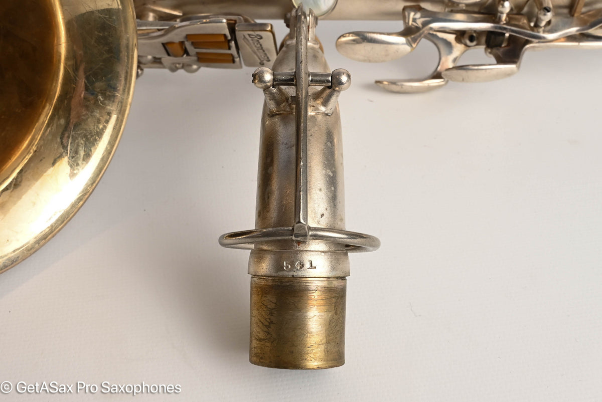 Buescher Aristocrat 140 Alto Excellent Condition Original Silver 336336