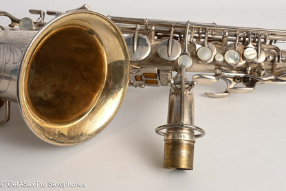 Buescher Aristocrat 140 Alto Excellent Condition Original Silver 336336