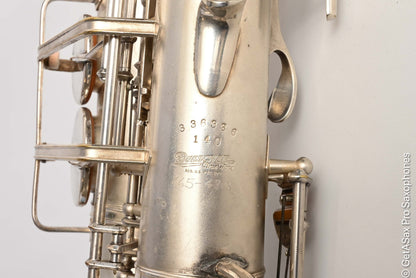 Buescher Aristocrat 140 Alto Excellent Condition Original Silver 336336