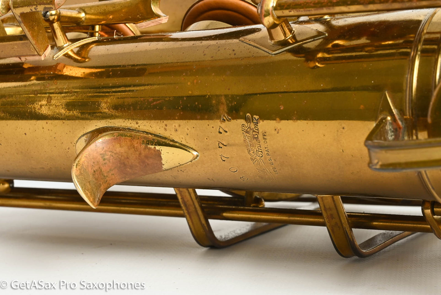 Buescher Big B Alto Original Lacquer Recent Overhaul! 307777