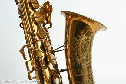 Buescher Big B Alto Original Lacquer Recent Overhaul! 307777