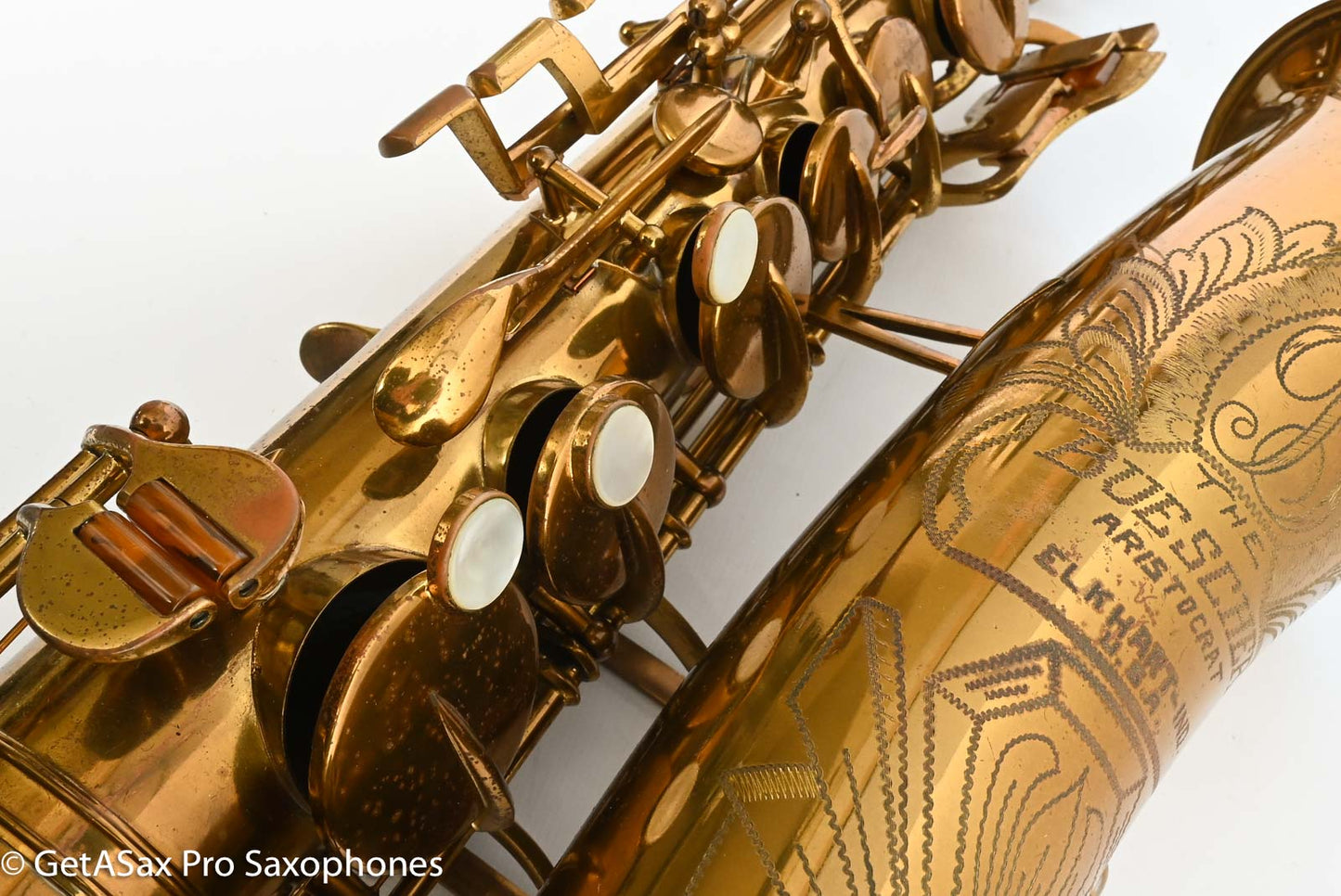 Buescher Big B Alto Original Lacquer Recent Overhaul! 307777