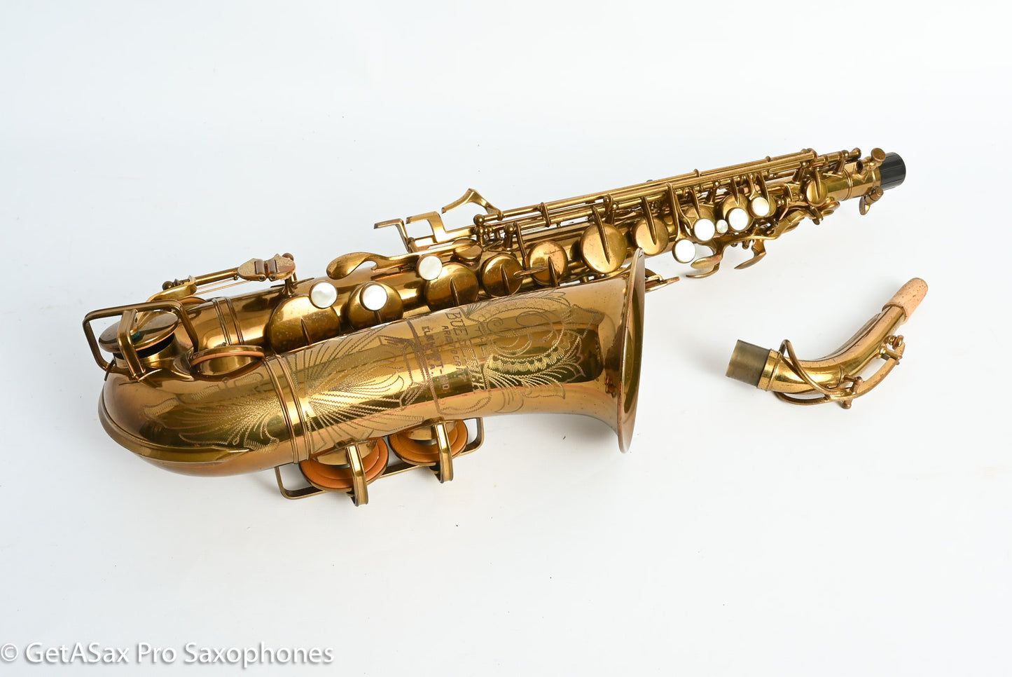 Buescher Big B Alto Original Lacquer Recent Overhaul! 307777