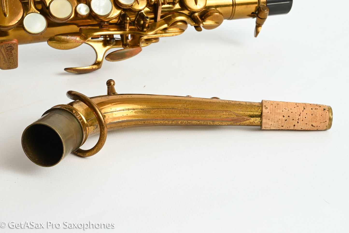 Buescher Big B Alto Original Lacquer Recent Overhaul! 307777