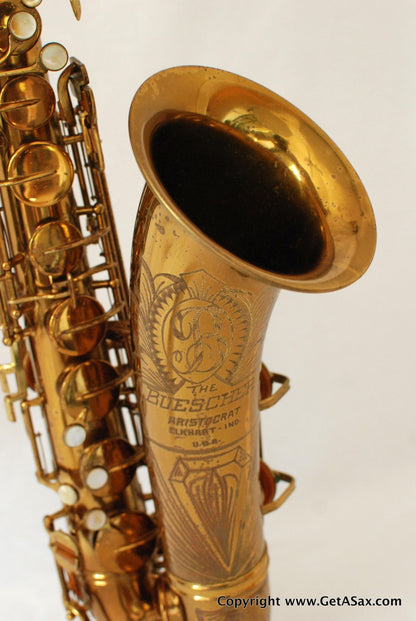 Buescher Tenor Saxophone 305xxx Big B