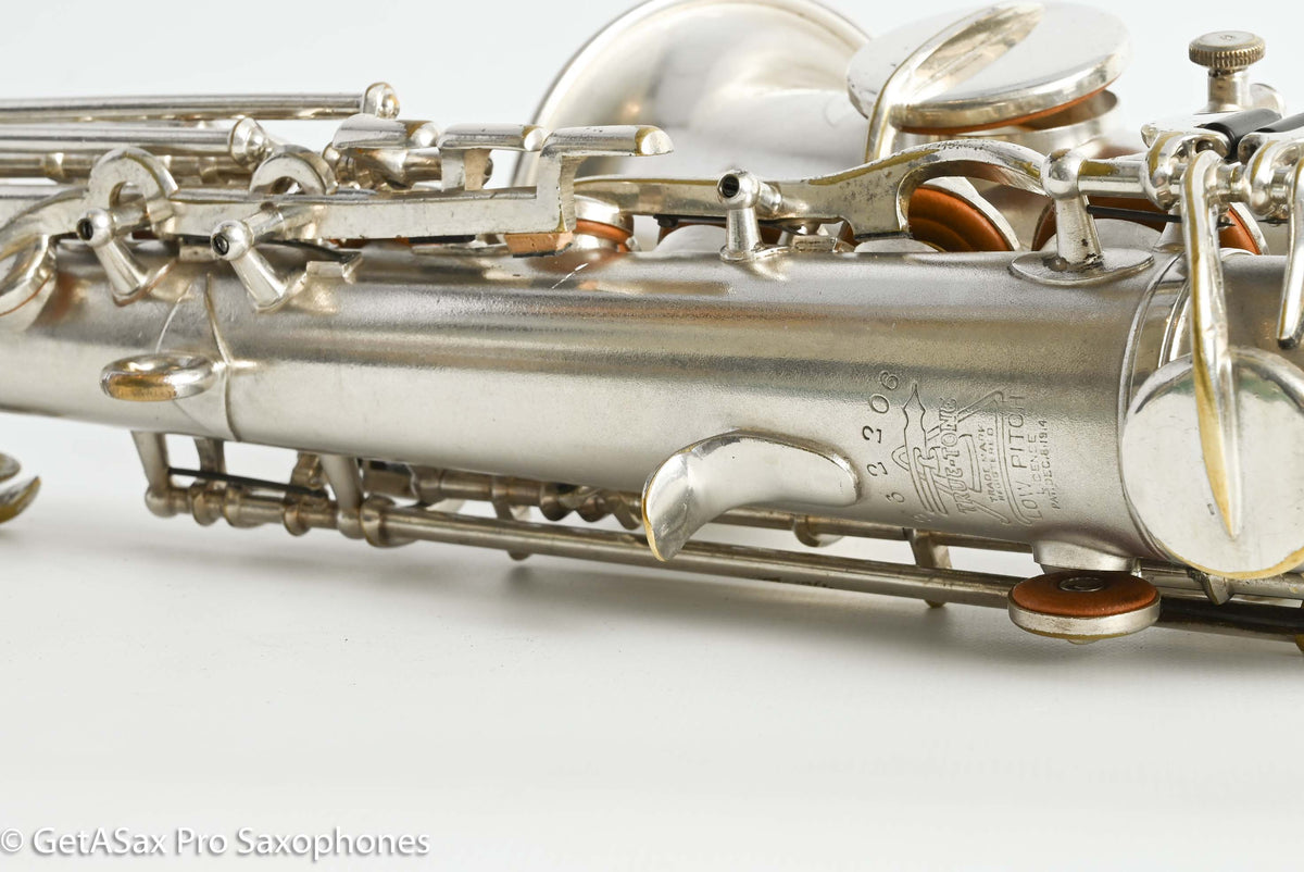 Buescher Curved Soprano High F Overhauled Rare Super Late Serial - The Best! 262206
