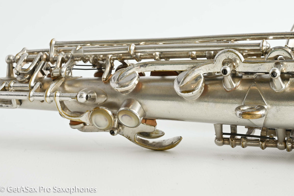 Buescher Curved Soprano High F Overhauled Rare Super Late Serial - The Best! 262206