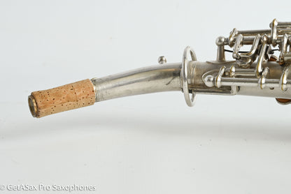 Buescher Curved Soprano High F Overhauled Rare Super Late Serial - The Best! 262206