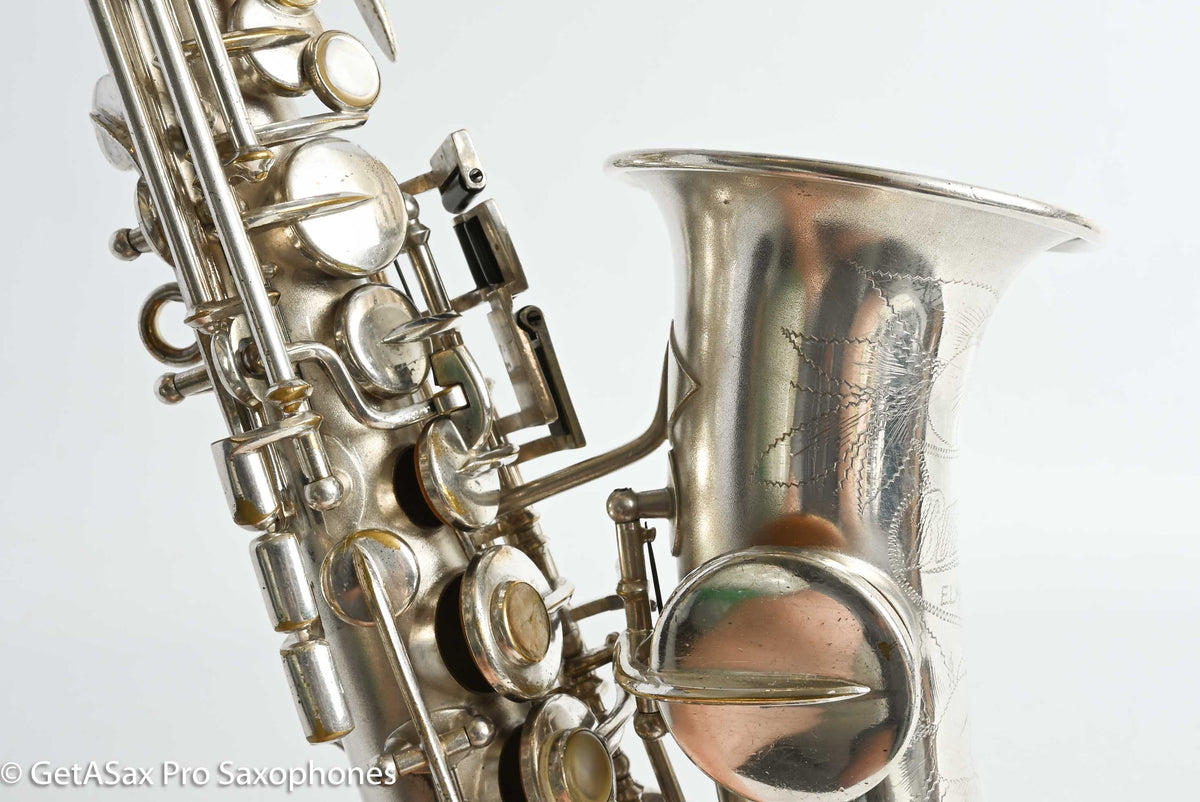 Buescher Curved Soprano High F Overhauled Rare Super Late Serial - The Best! 262206
