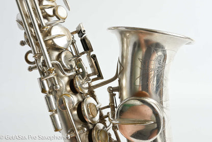 Buescher Curved Soprano High F Overhauled Rare Super Late Serial - The Best! 262206