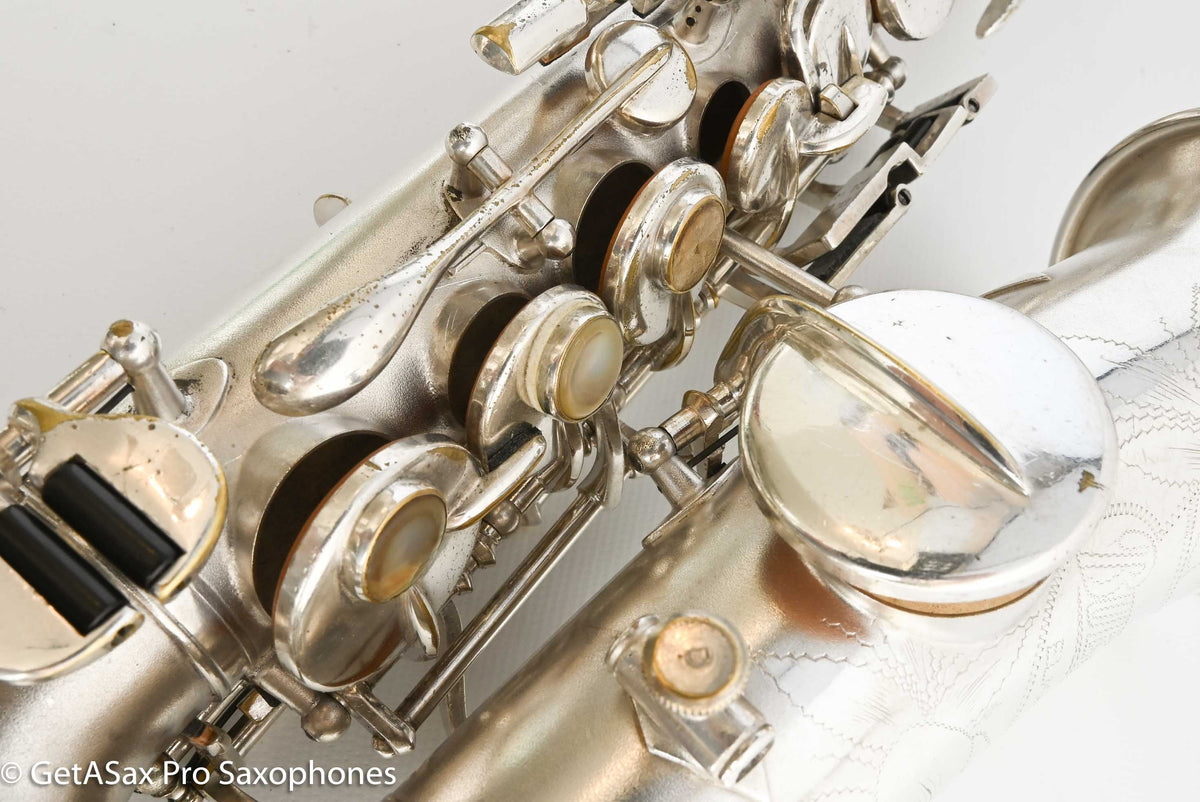 Buescher Curved Soprano High F Overhauled Rare Super Late Serial - The Best! 262206