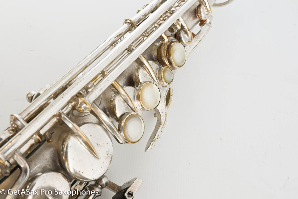 Buescher Curved Soprano High F Overhauled Rare Super Late Serial - The Best! 262206