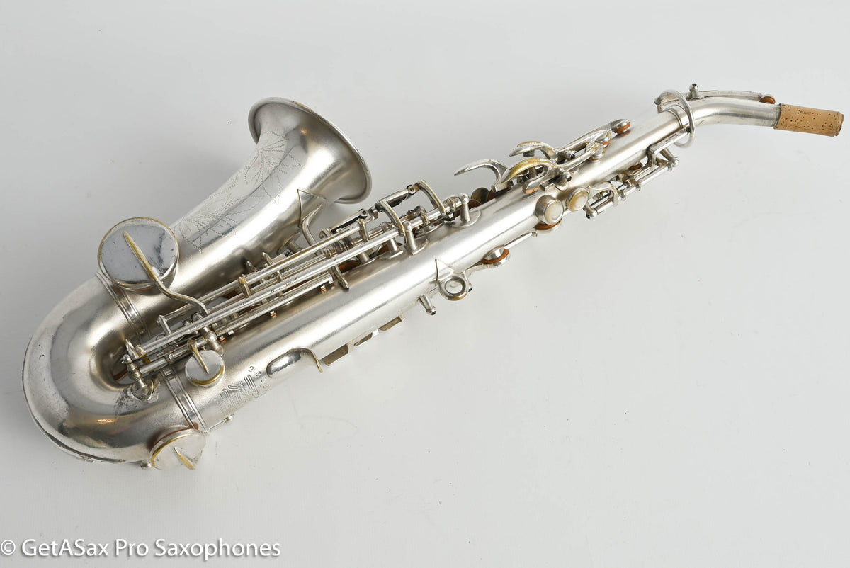 Buescher Curved Soprano High F Overhauled Rare Super Late Serial - The Best! 262206