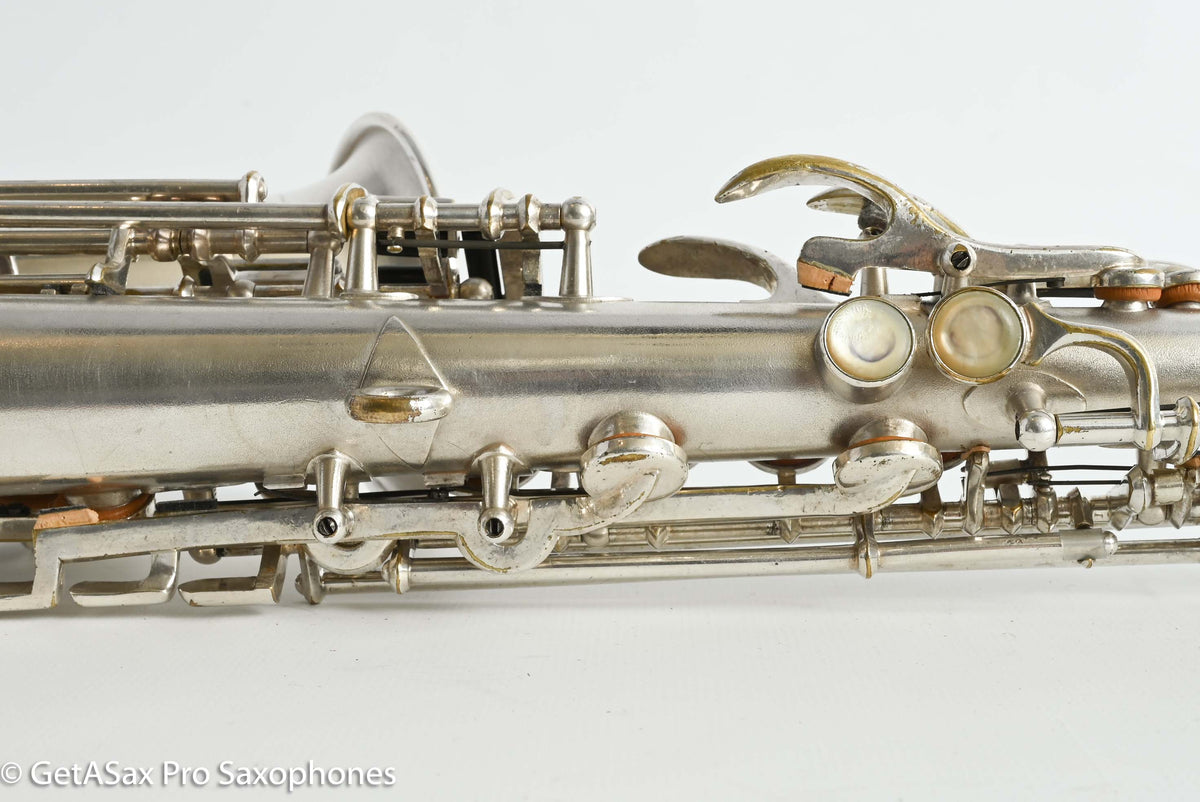 Buescher Curved Soprano High F Overhauled Rare Super Late Serial - The Best! 262206