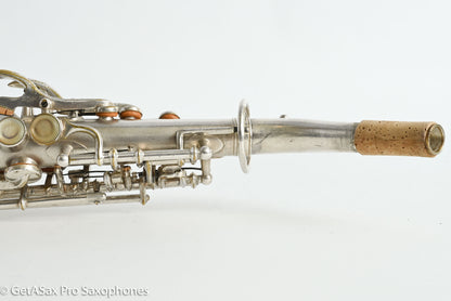 Buescher Curved Soprano High F Overhauled Rare Super Late Serial - The Best! 262206