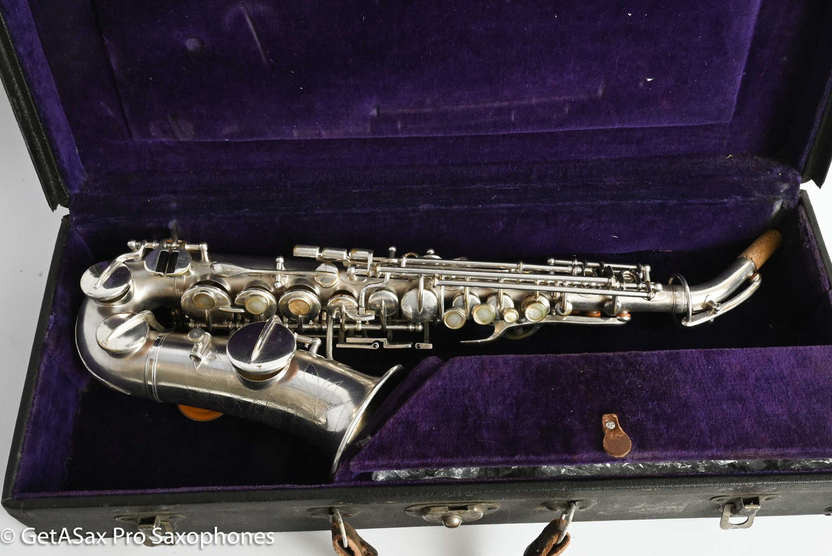 Buescher Curved Soprano High F Overhauled Rare Super Late Serial - The Best! 262206