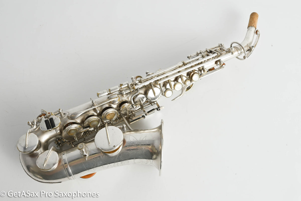 Buescher Curved Soprano High F Overhauled Rare Super Late Serial - The Best! 262206
