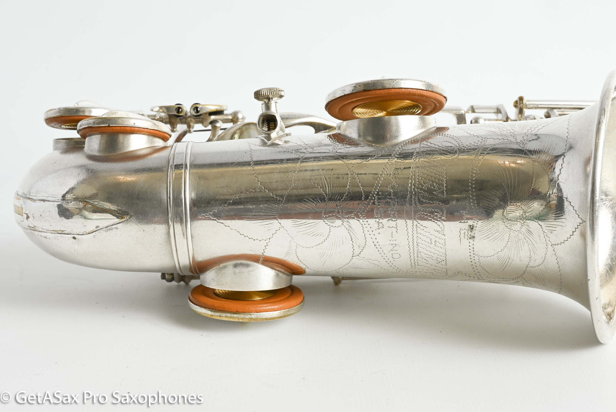 Buescher Curved Soprano High F Overhauled Rare Super Late Serial - The Best! 262206