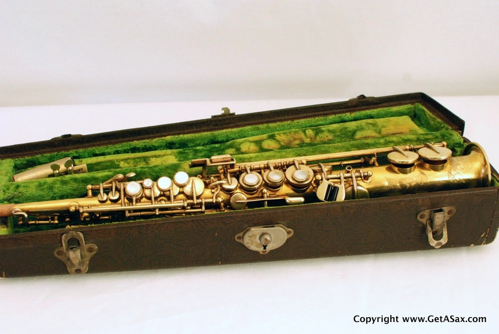 Buescher Sopranino True Tone Gold Plated