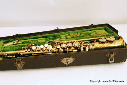 Buescher Sopranino True Tone Gold Plated