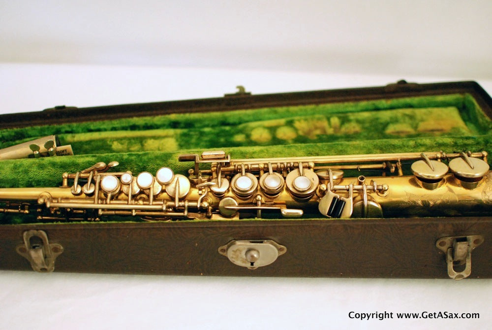 Buescher Sopranino True Tone Gold Plated