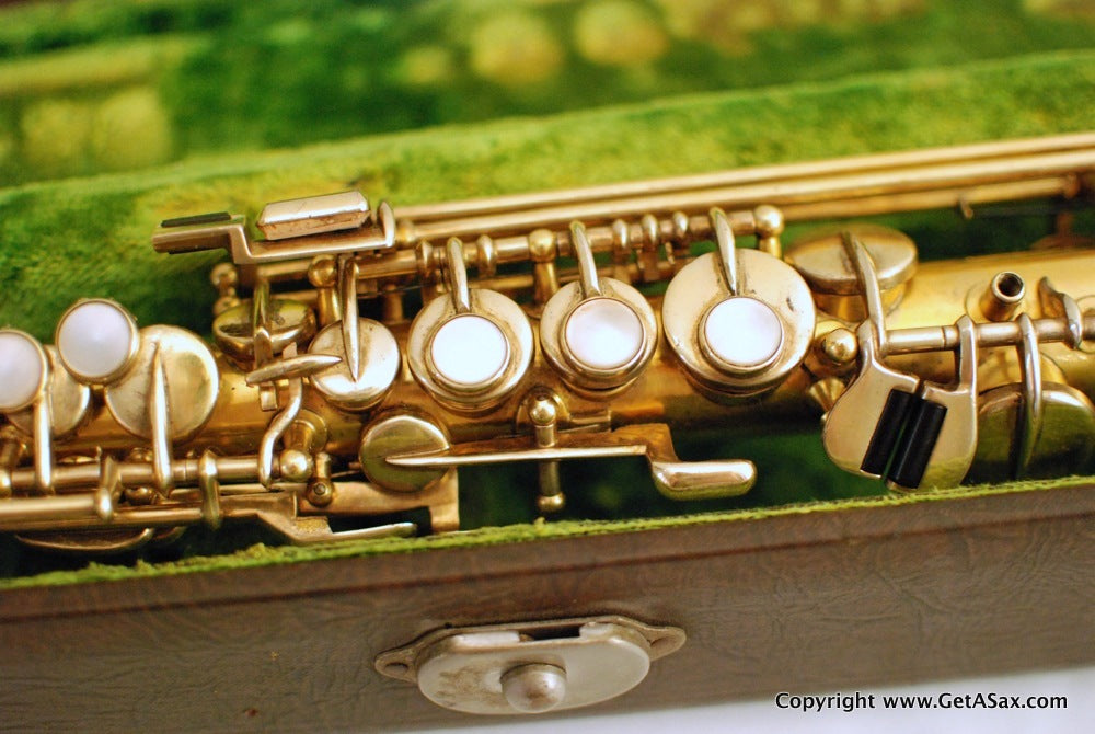 Buescher Sopranino True Tone Gold Plated