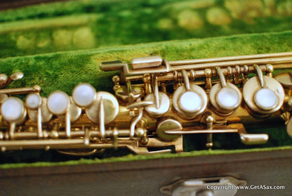 Buescher Sopranino True Tone Gold Plated