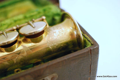 Buescher Sopranino True Tone Gold Plated