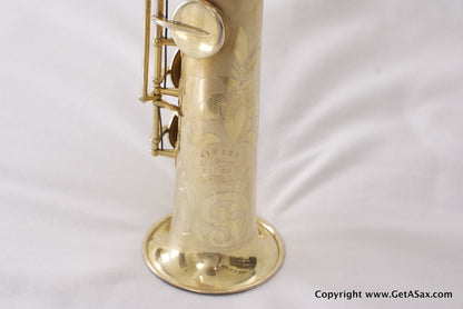 Buescher Gold Plated True Tone Soprano Saxophone
