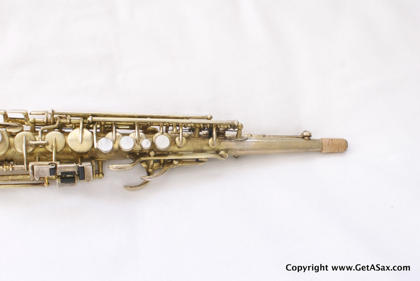 Buescher Gold Plated True Tone Soprano Saxophone