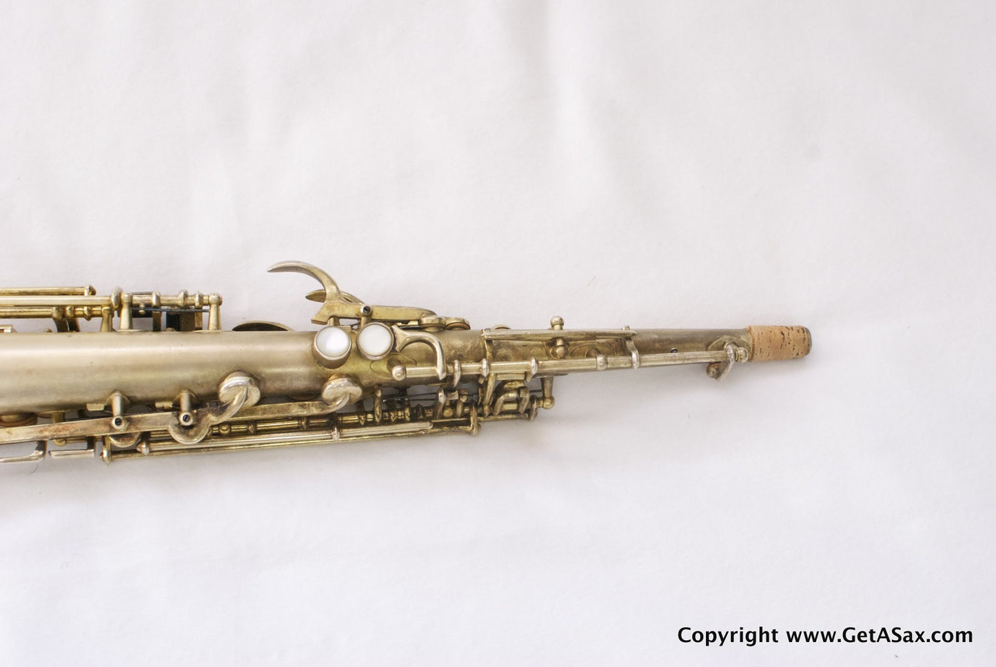 Buescher Gold Plated True Tone Soprano Saxophone