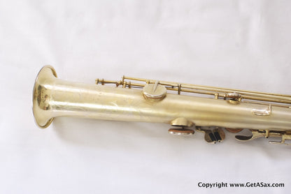 Buescher Gold Plated True Tone Soprano Saxophone