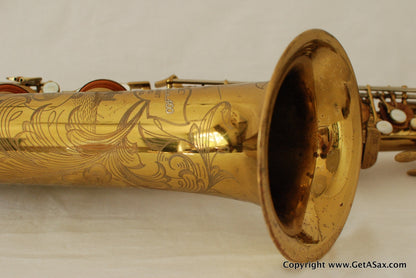 Buescher Tenor Saxophone 304xxx Top Hat and Cane