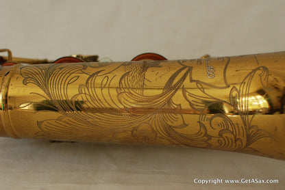 Buescher Tenor Saxophone 304xxx Top Hat and Cane