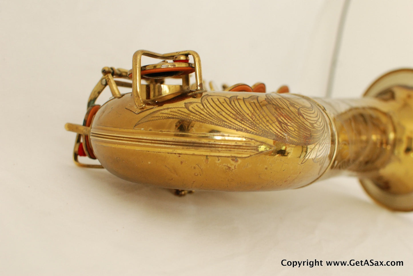 Buescher Tenor Saxophone 304xxx Top Hat and Cane