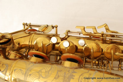 Buescher Tenor Saxophone 304xxx Top Hat and Cane