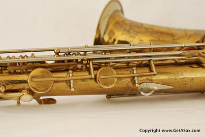 Buescher Tenor Saxophone 304xxx Top Hat and Cane