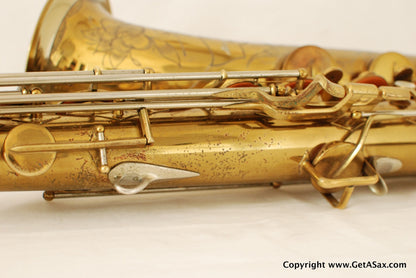 Buescher Tenor Saxophone 304xxx Top Hat and Cane